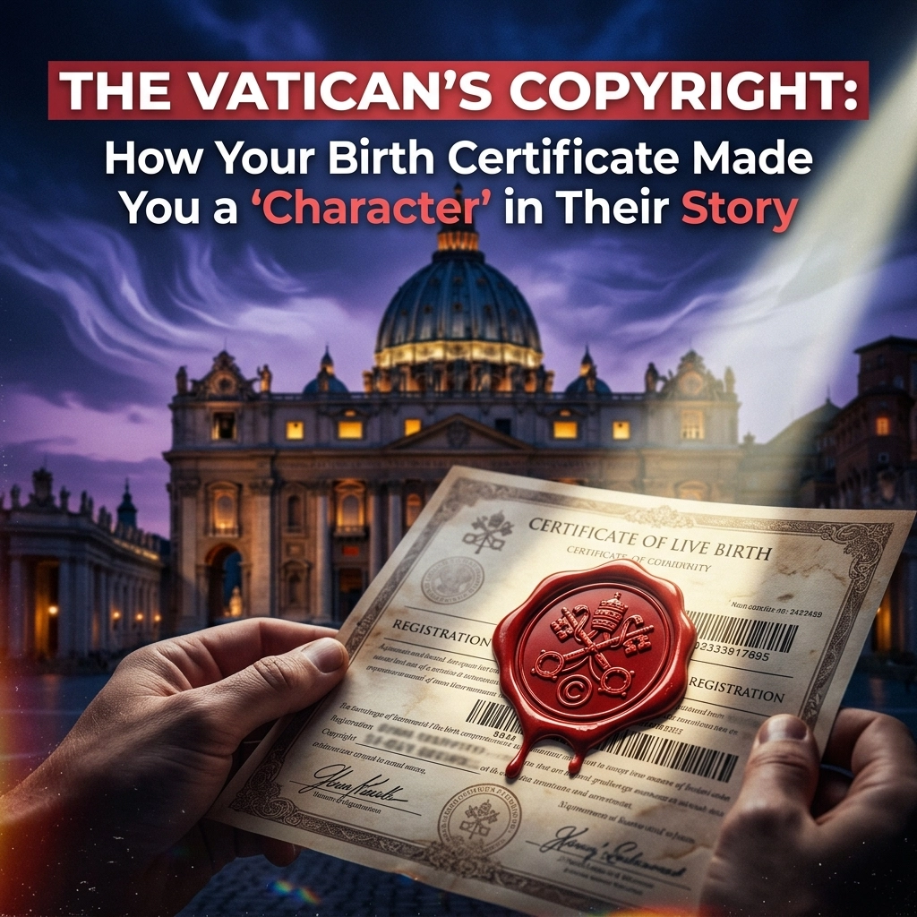[HERO] The Vatican’s Copyright: How Your Birth Certificate Made You a 'Character' in Their Story