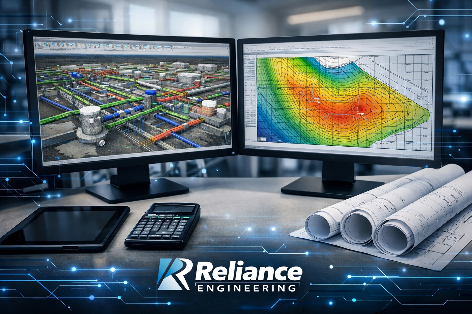 Detailed civil engineering site servicing and grading plans for an Ontario land development project.