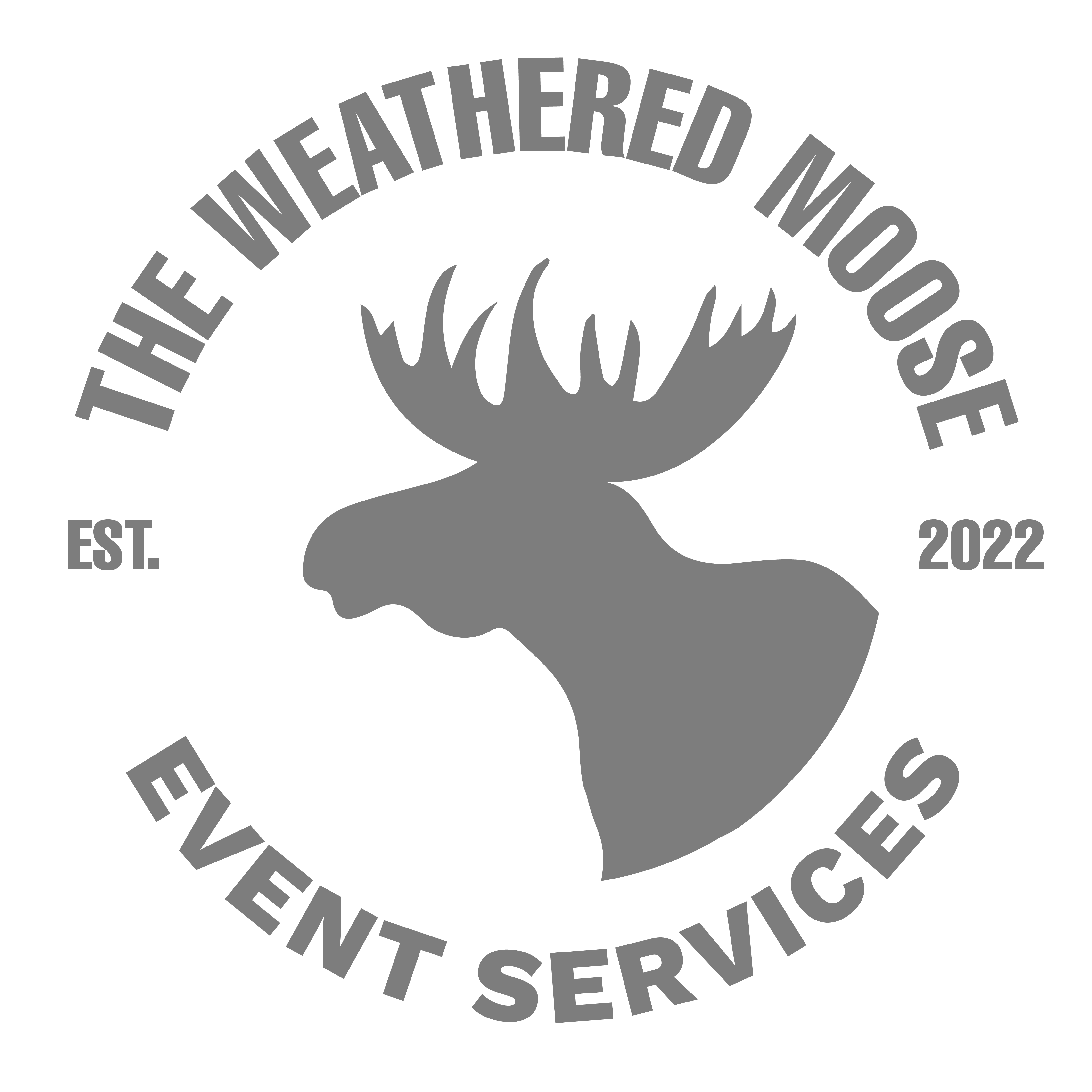 THE WEATHERED MOOSE Logo