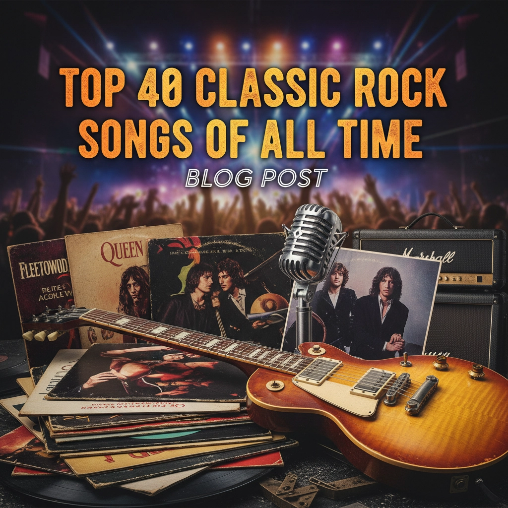 Top 40 Classic Rock Songs of All Time