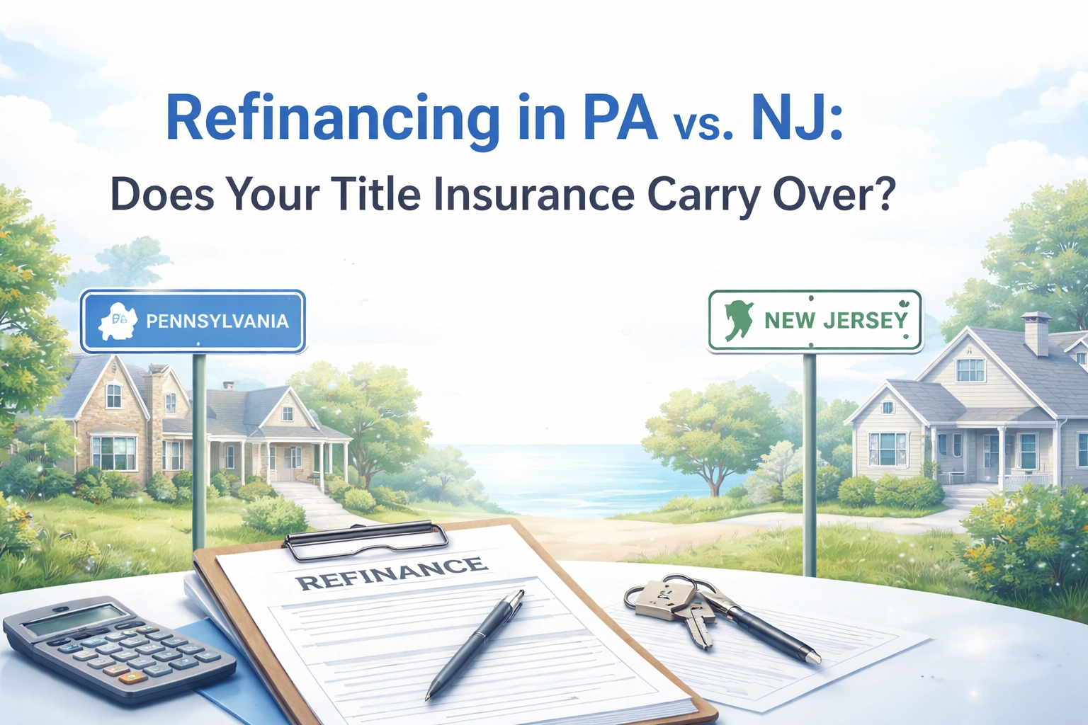 [HERO] Refinancing in PA vs. NJ: Does Your Title Insurance Carry Over?