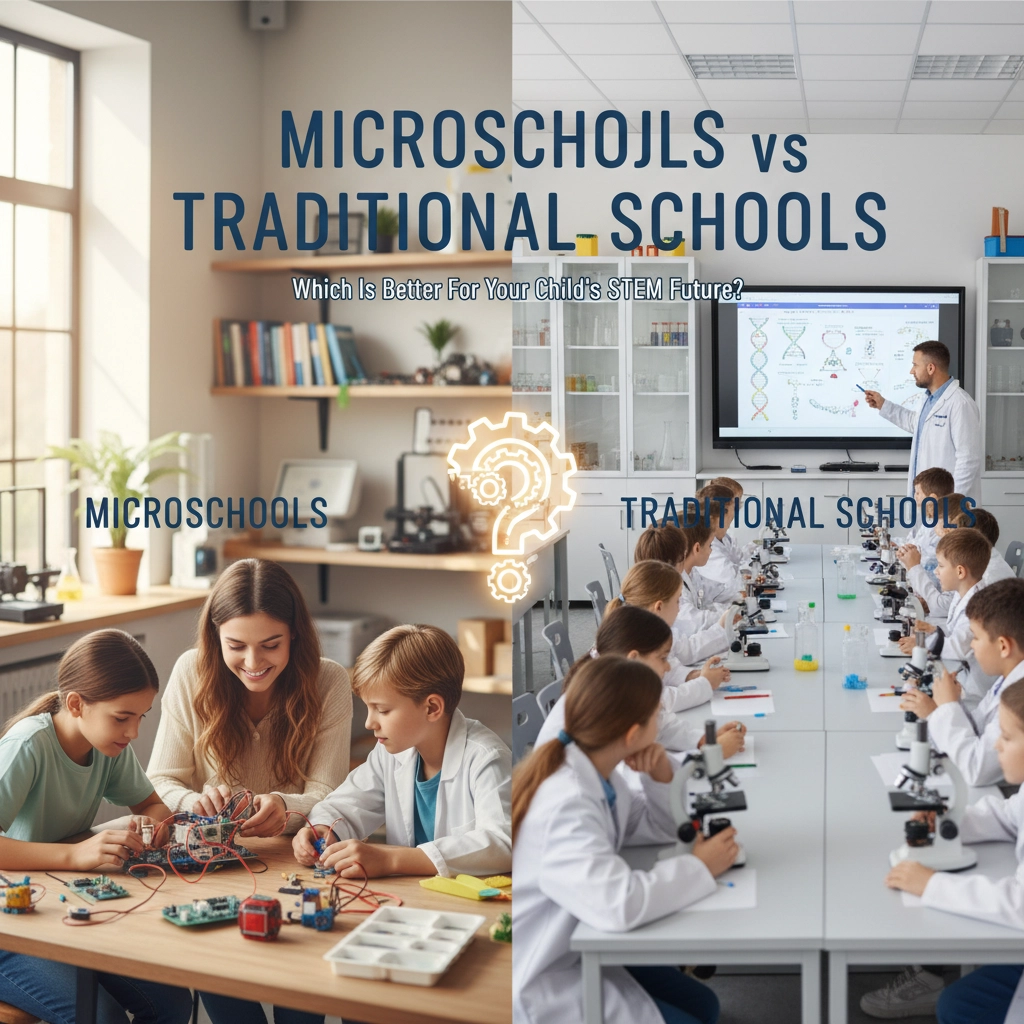 Microschools vs Traditional Schools: Which Is Better For Your Child&#39;s STEM Future?