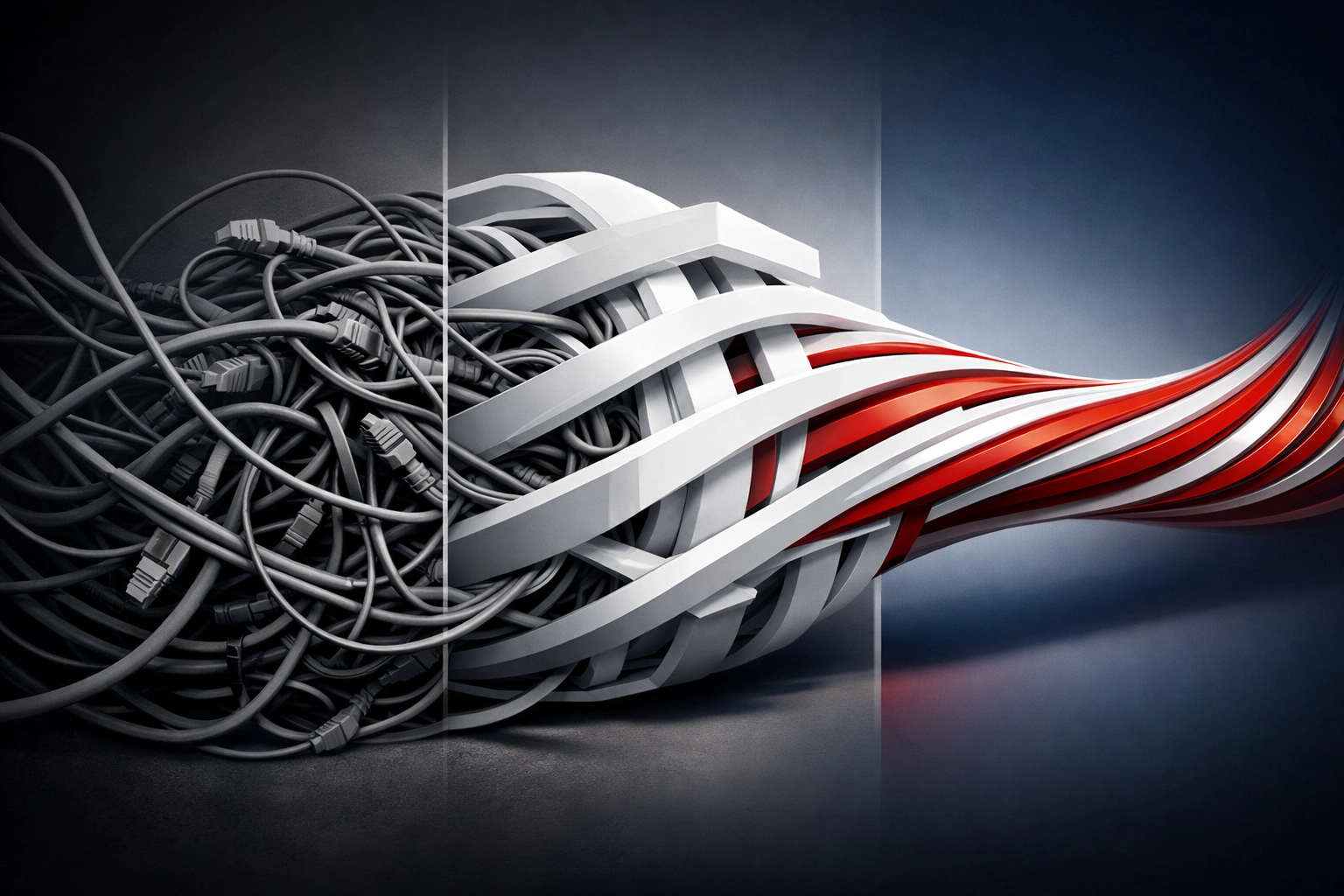 Legacy system modernization using strangler pattern to transform complex integrations into streamlined workflows