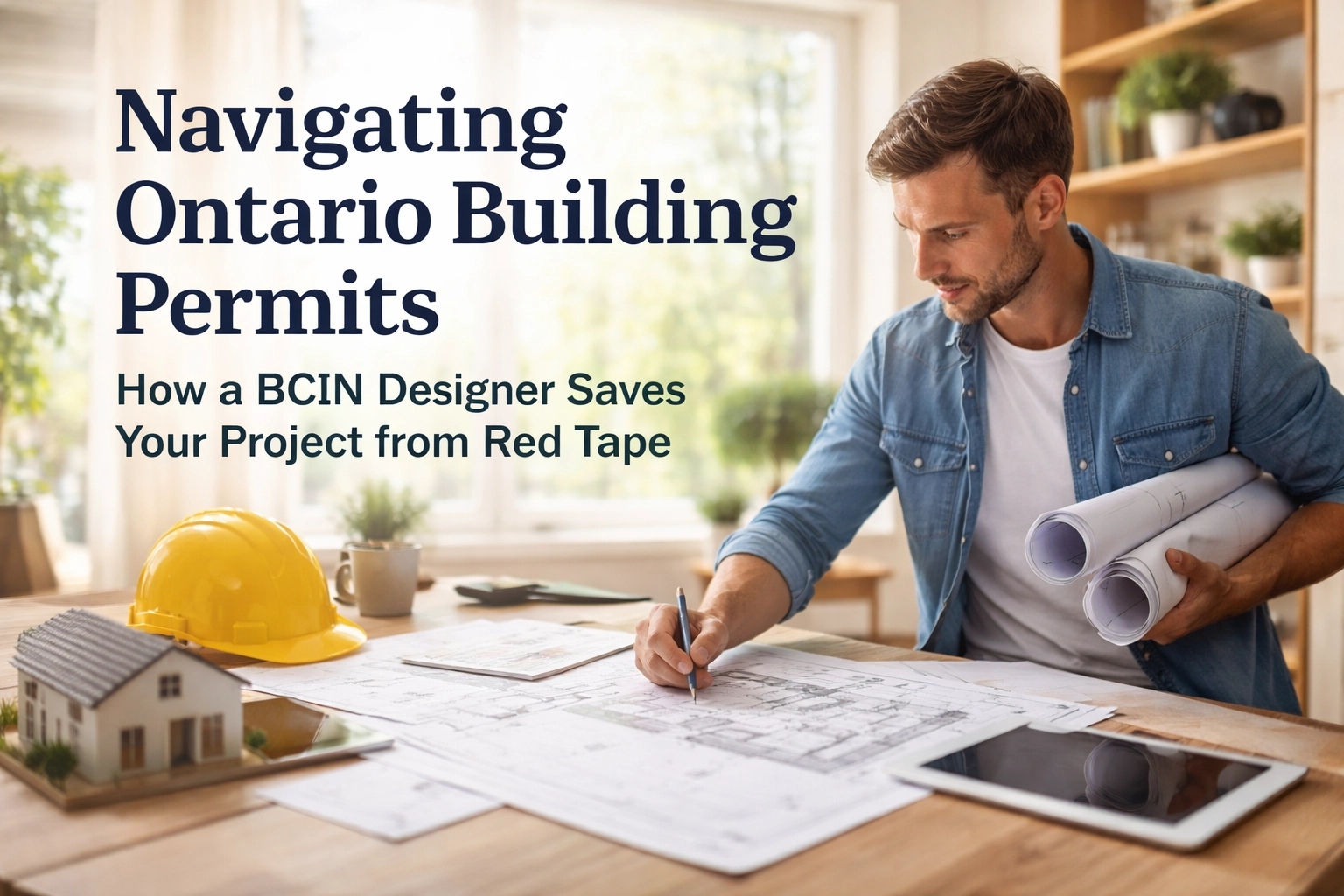 [HERO] Navigating Ontario Building Permits: How a BCIN Designer Saves Your Project from Red Tape