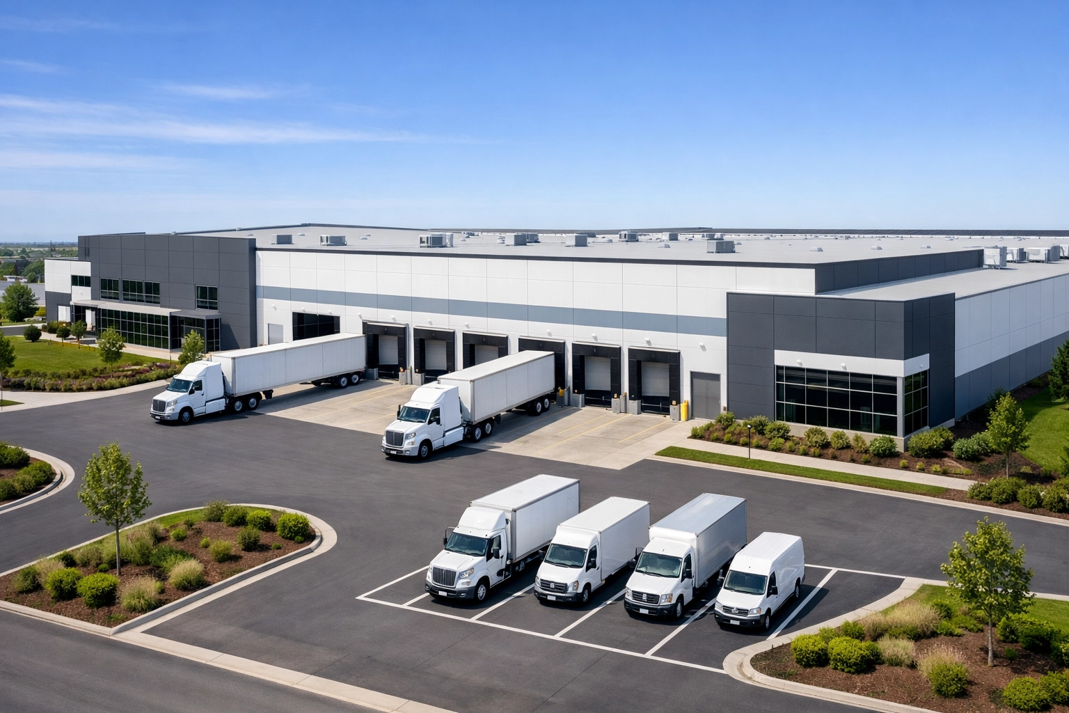 Commercial industrial warehouse facility in Bay County Florida logistics corridor