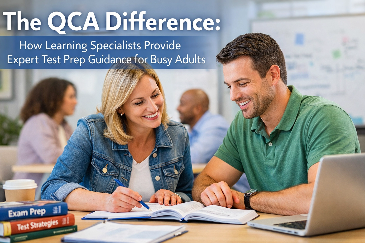 [HERO] The QCA Difference: How Learning Specialists Provide Expert Test Prep Guidance for Busy Adults (1x1, center safe zone)