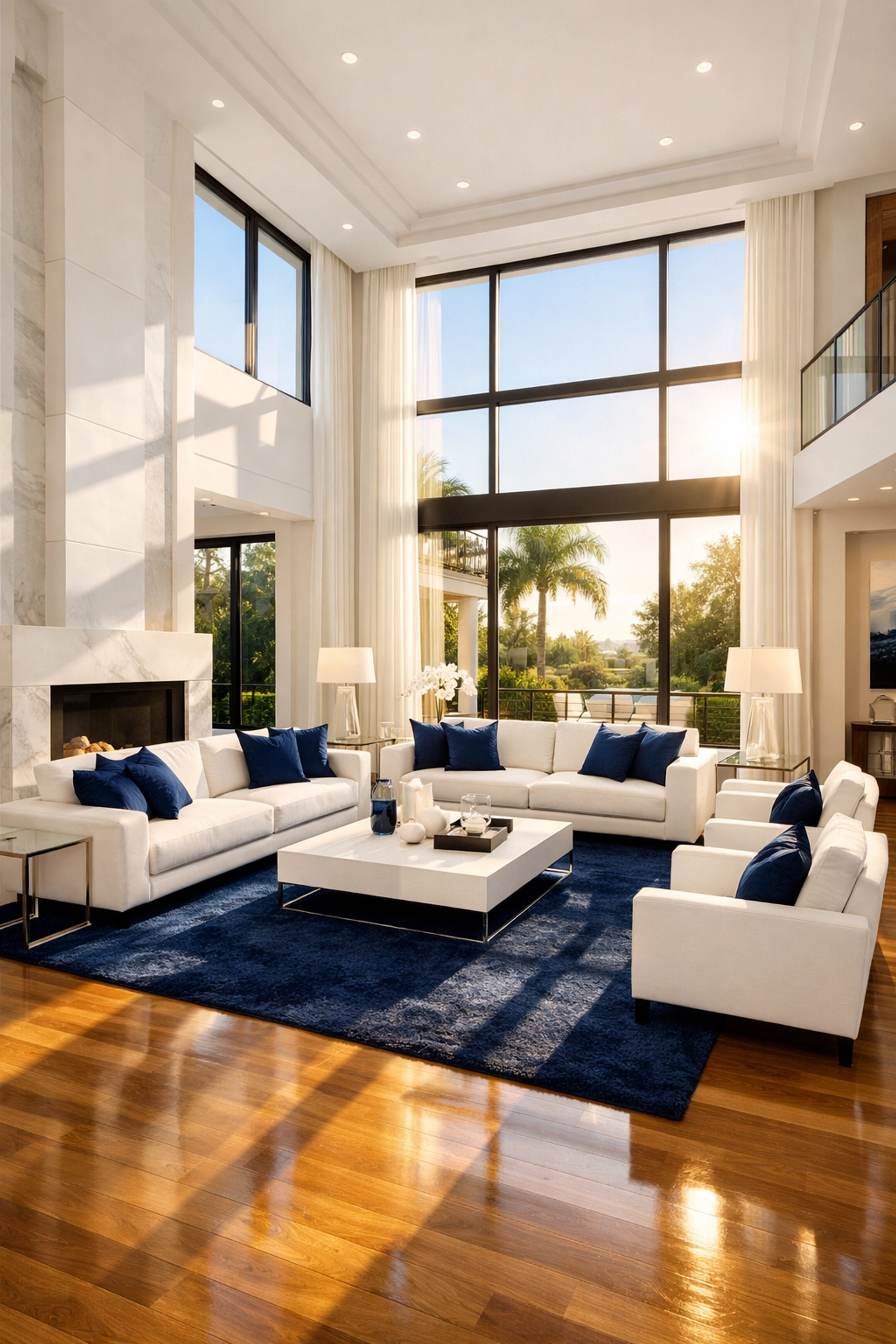 Professional deep cleaning in Lincoln and Carlisle for a dust-free luxury living room.