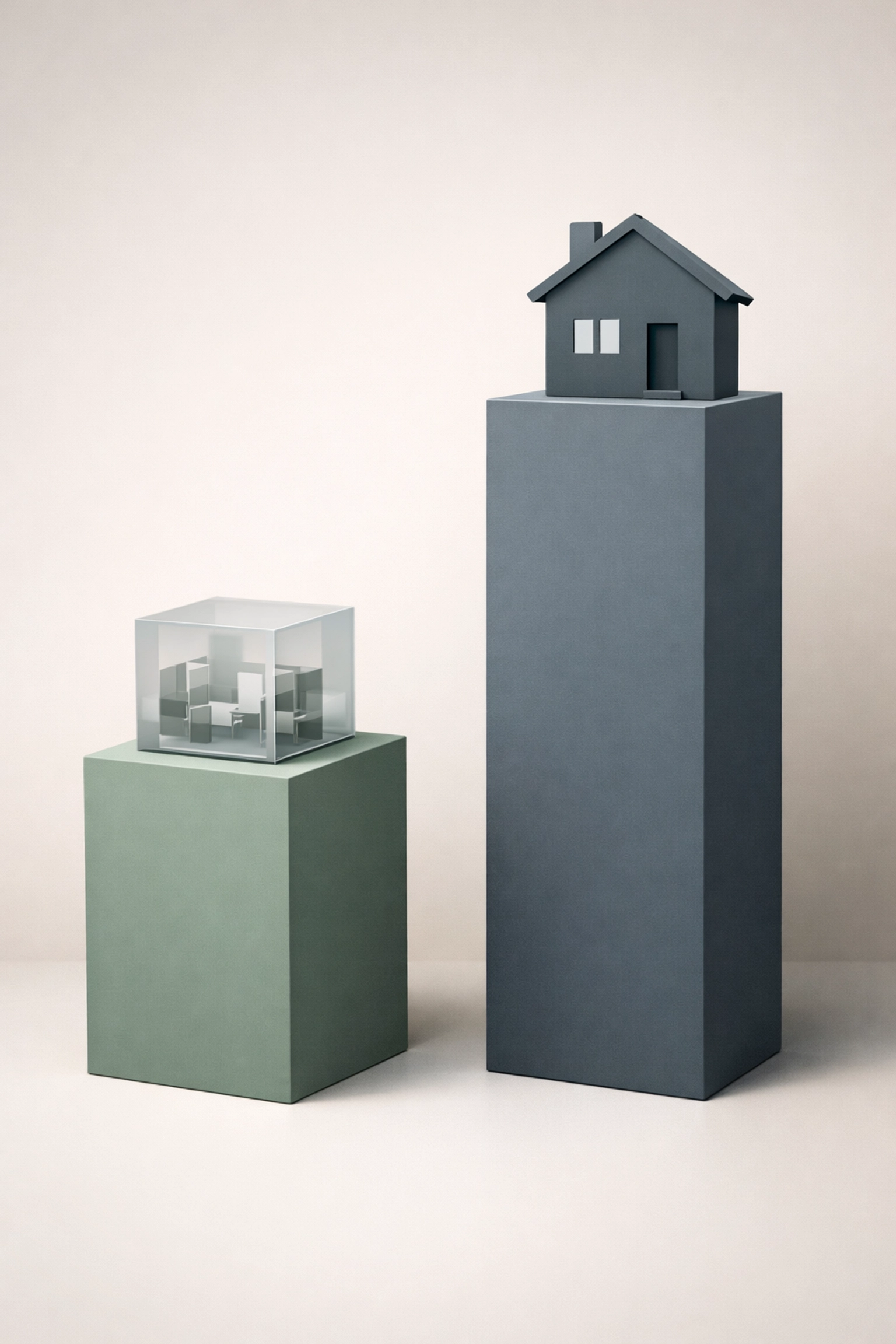 Visual comparison of the income requirements for renting an apartment versus buying a home in Spokane.