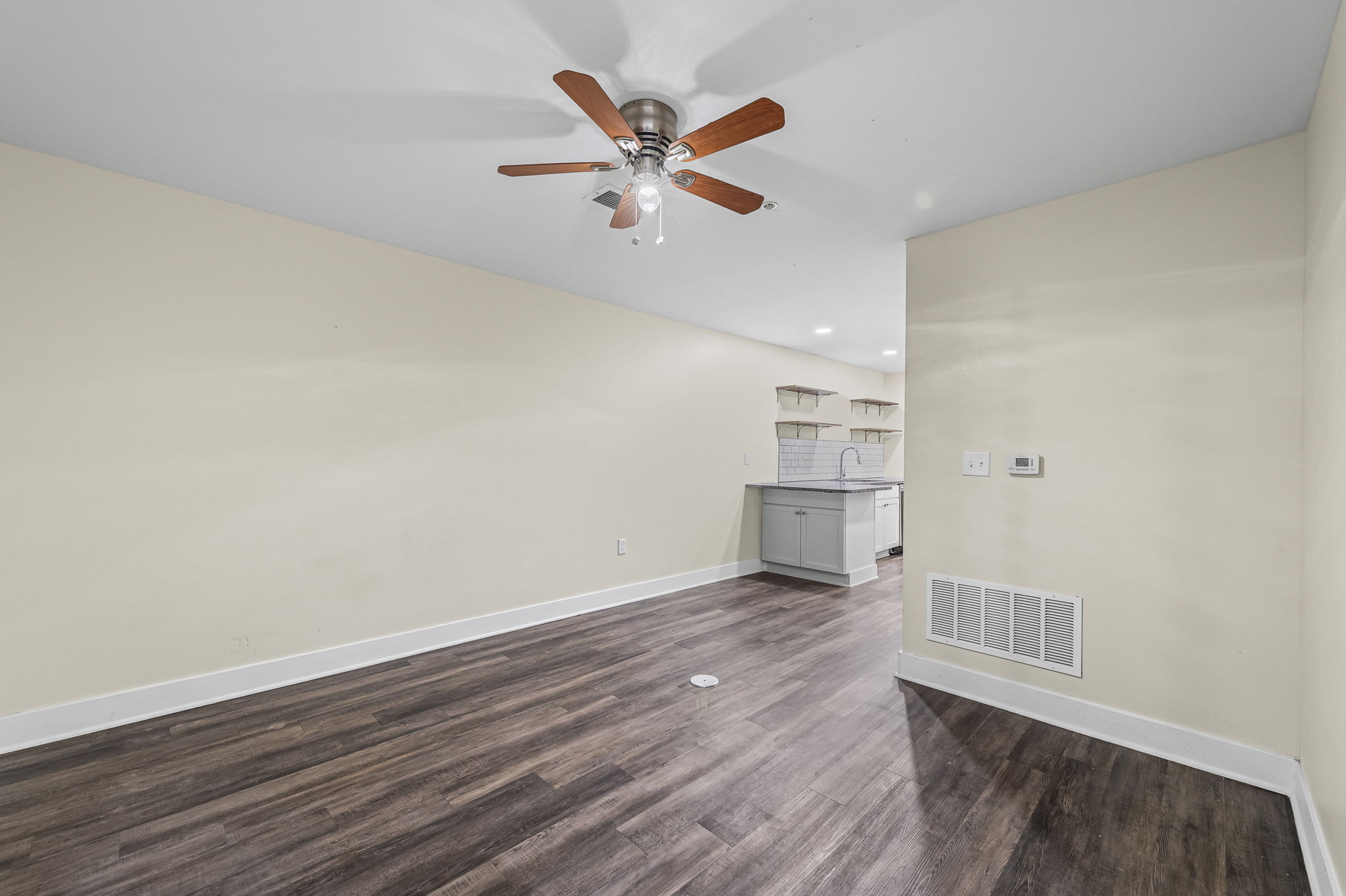 Renovated Apartment Living Area