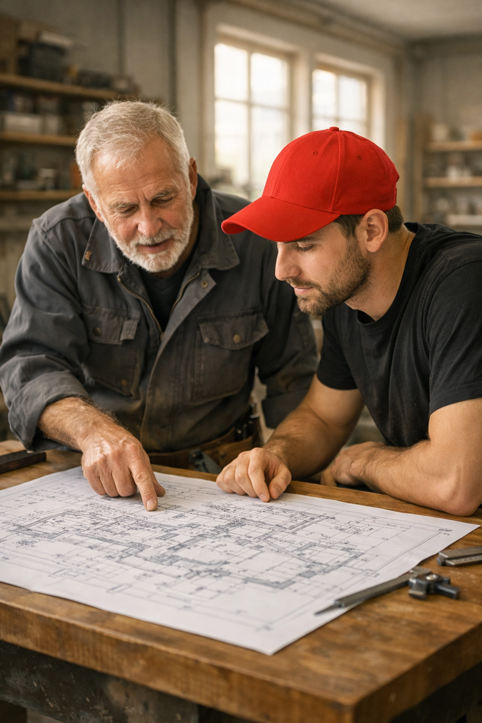 Multi-generational tradespeople building a financial fortress and legacy of family wealth.