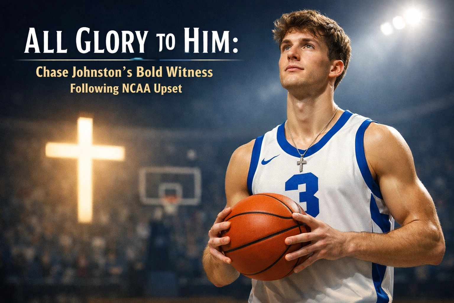 [HERO] All Glory to Him: Chase Johnston’s Bold Witness Following NCAA Upset