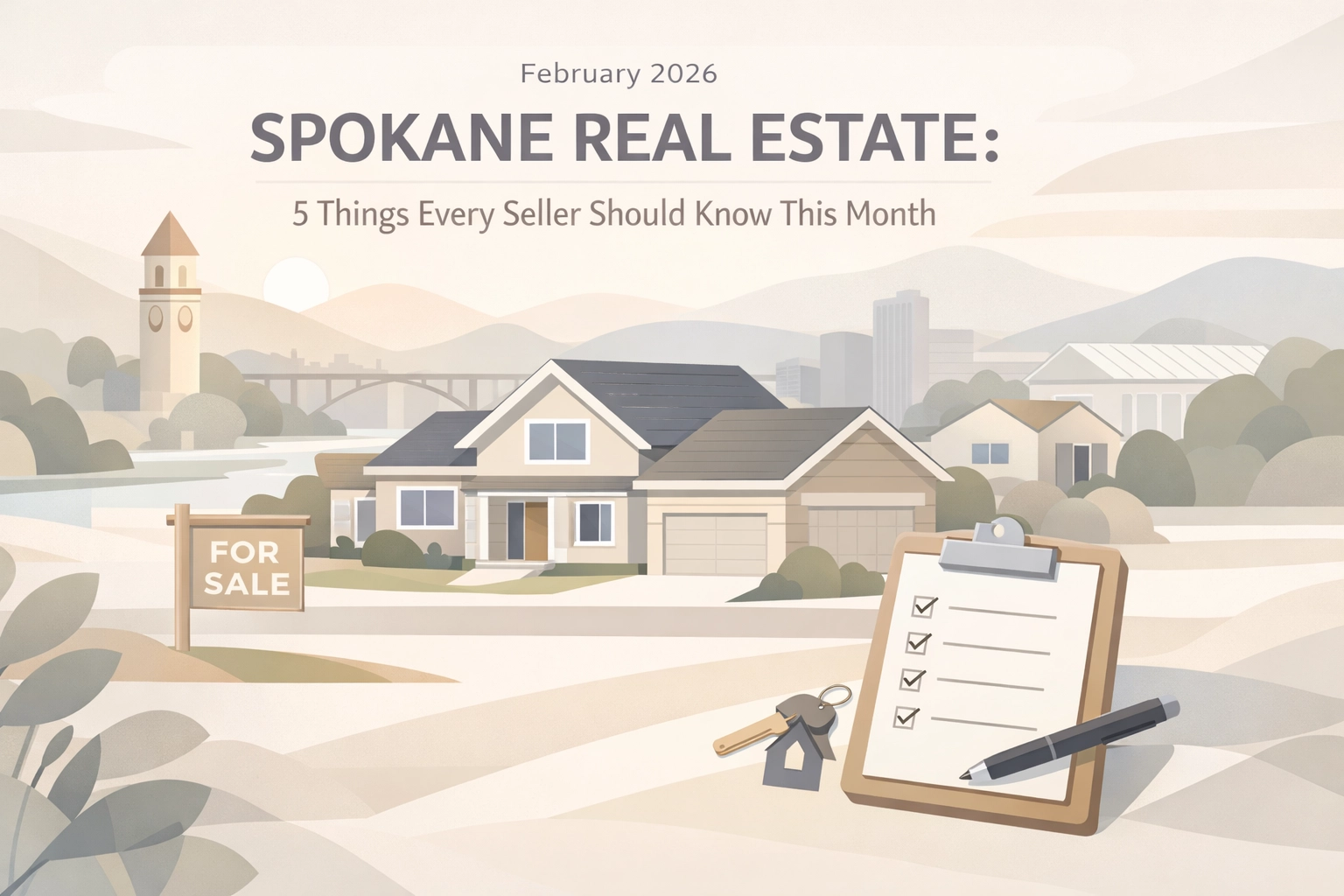 [HERO] February 2026 Spokane Real Estate: 5 Things Every Seller Should Know This Month