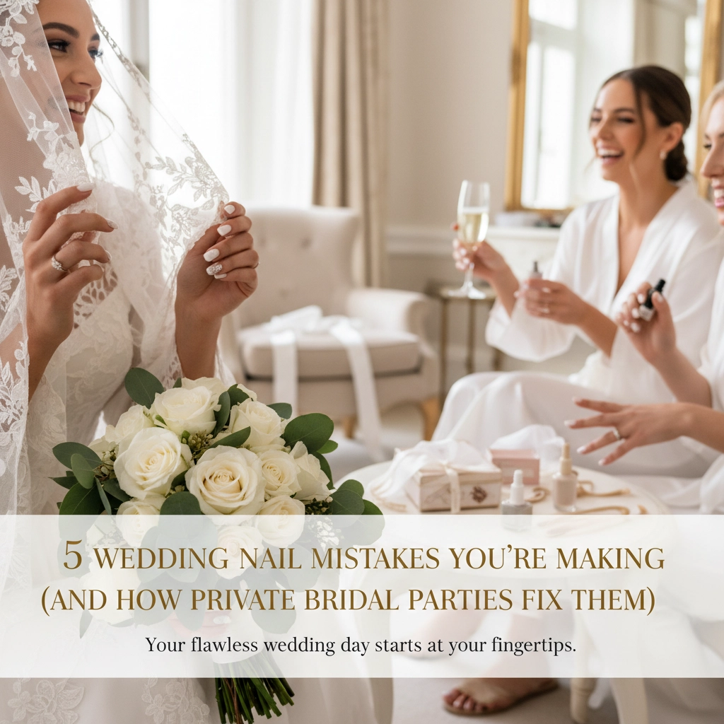 5 Wedding Nail Mistakes You're Making (And How Private Bridal Parties Fix Them)