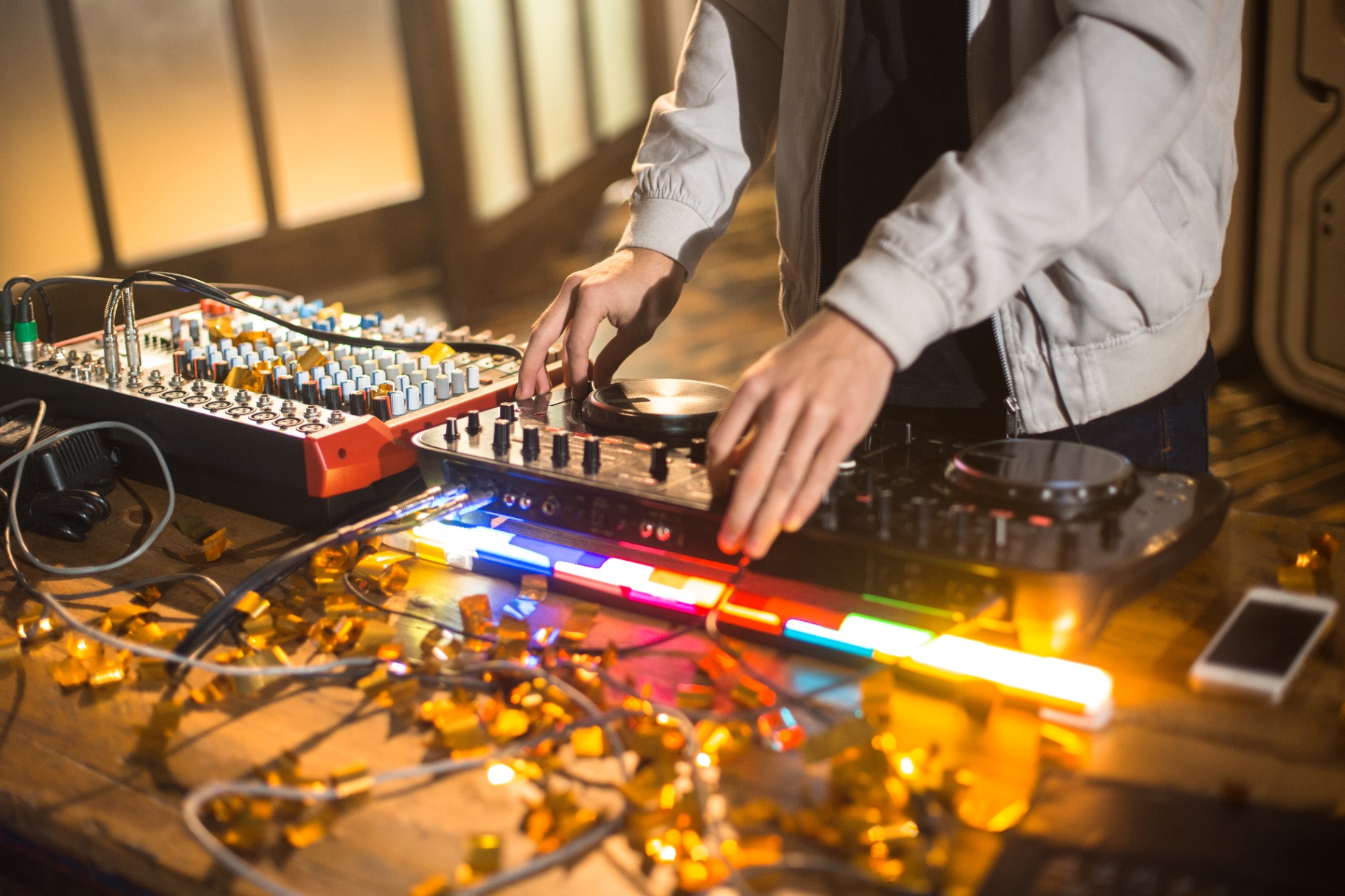 Professional DJ Mixing at Planet Parties Ltd Event