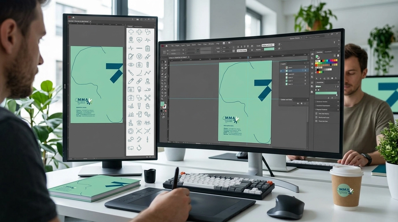 Conception graphique brochure MMA