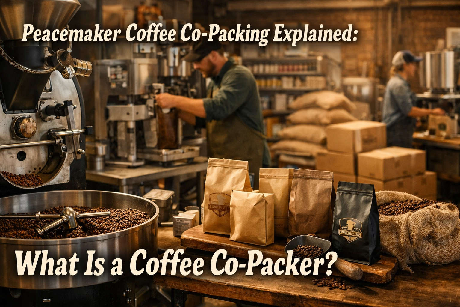 [HERO] Peacemaker Coffee Co-Packing Explained: What Is a Coffee Co-Packer?