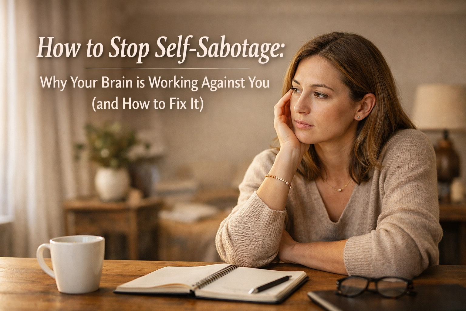 [HERO] How to Stop Self-Sabotage: Why Your Brain is Working Against You (and How to Fix It)