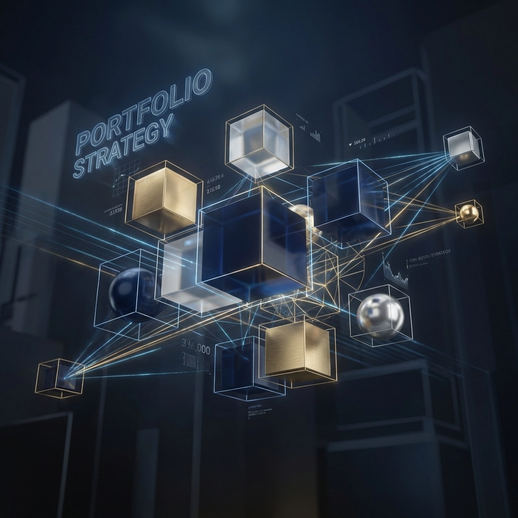 Investment portfolio visualization illustrating private equity secondary fund diversification for accredited investors