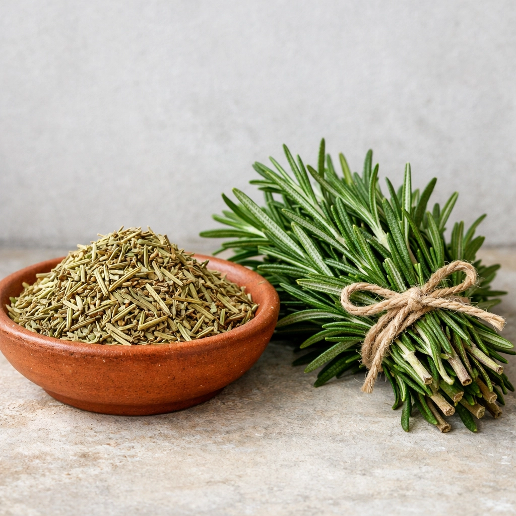 Premium dried and fresh Azeer rosemary herbs from Moroccan Goods Shop.