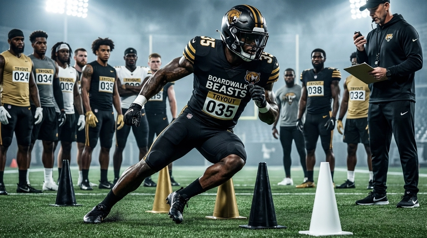 Boardwalk Beasts Football Club Athlete