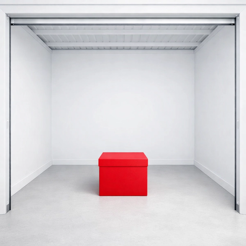 Spacious and clean storage unit in Hertford showing a stress-free storage solution for businesses.