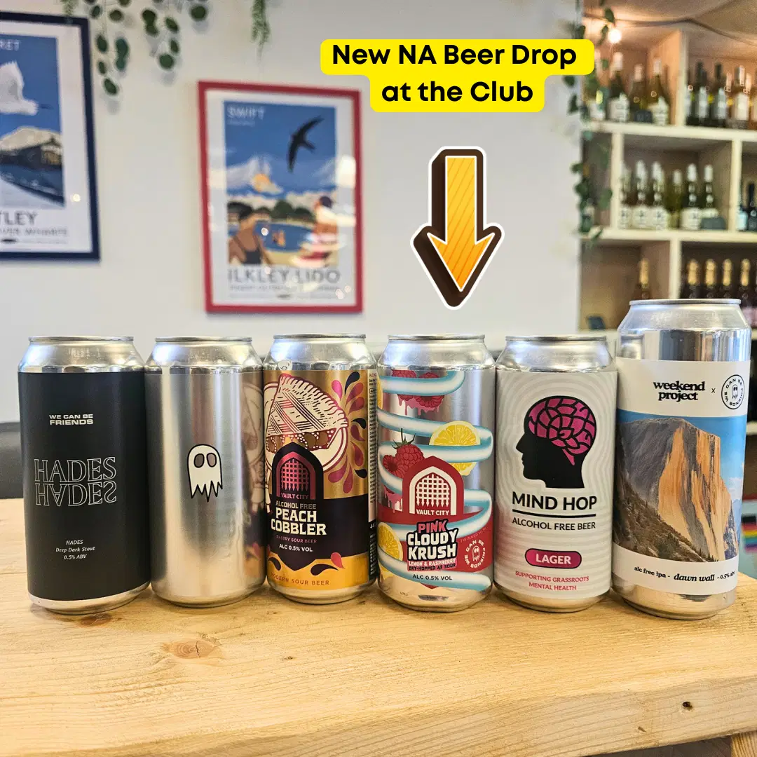 New Non-Alcoholic Craft Beers at Functional Drinks Club in Otley