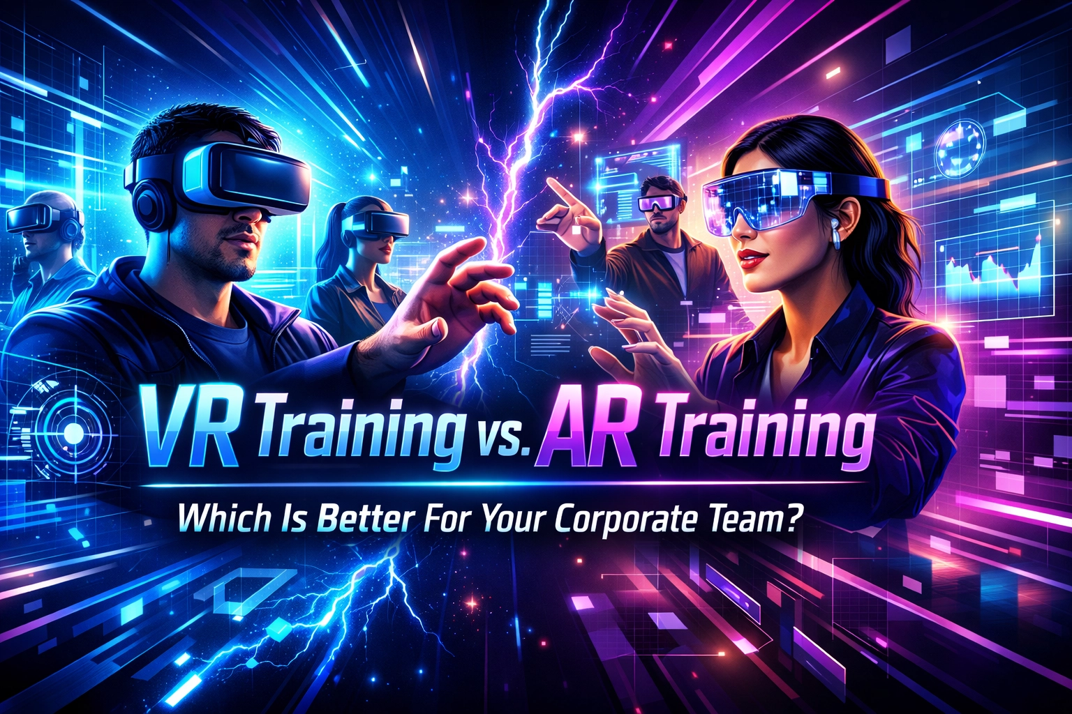 [HERO] VR Training vs. AR Training: Which Is Better For Your Corporate Team?