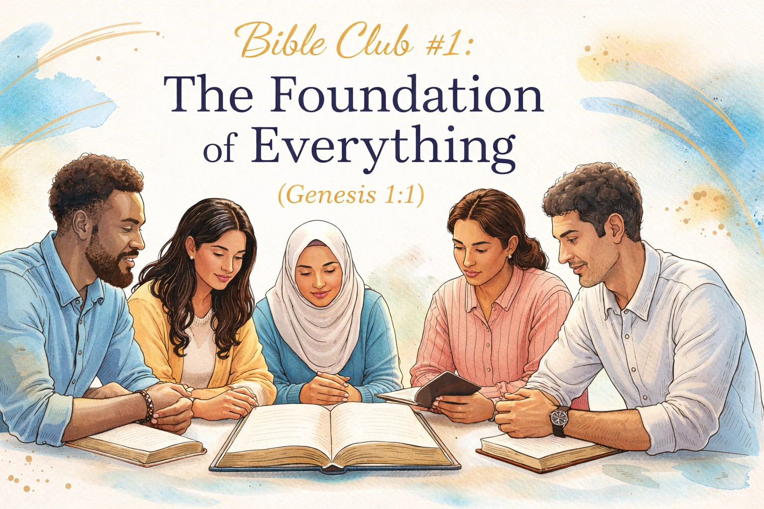 [HERO] Bible Club #1: The Foundation of Everything (Genesis 1:1)