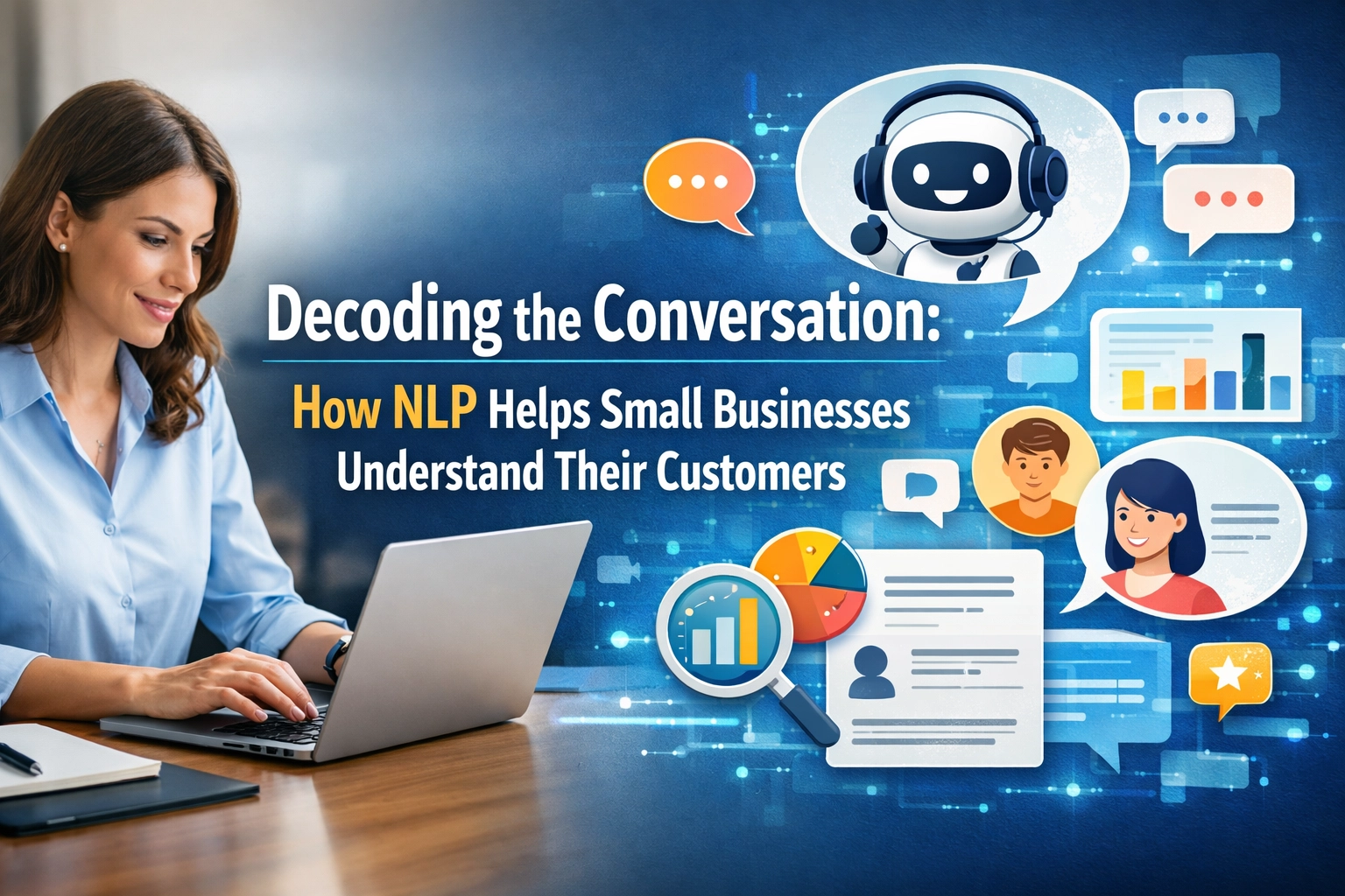 [HERO] Decoding the Conversation: How NLP Helps Small Businesses Understand Their Customers