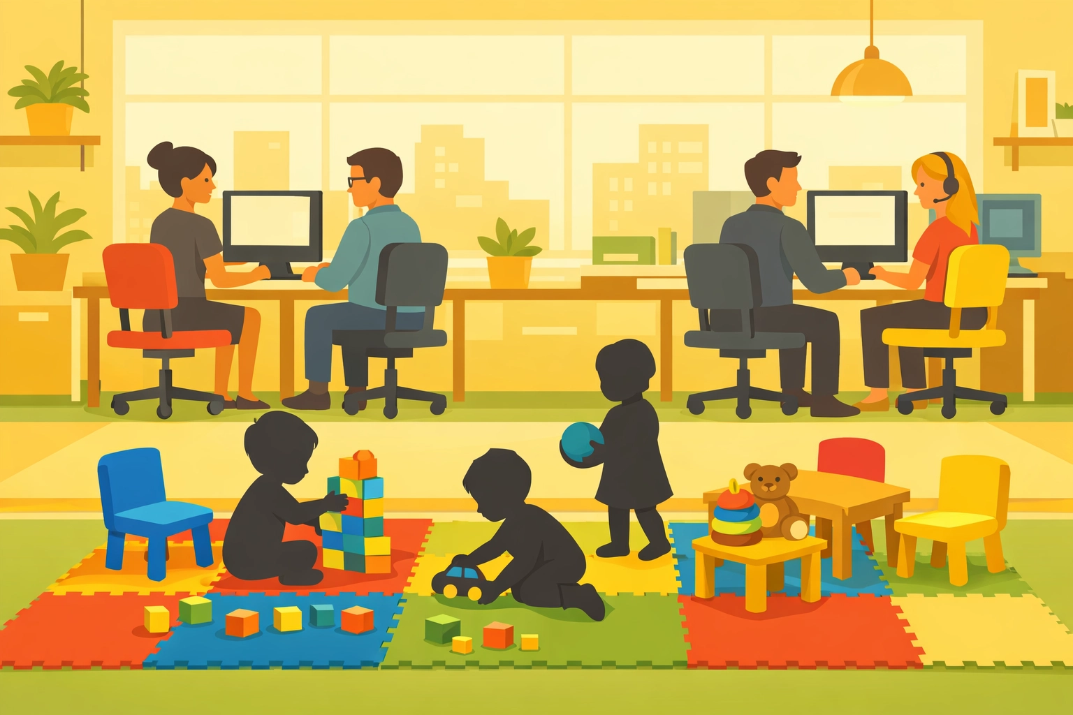 Employer-provided childcare facility showing tax credit opportunities for small businesses