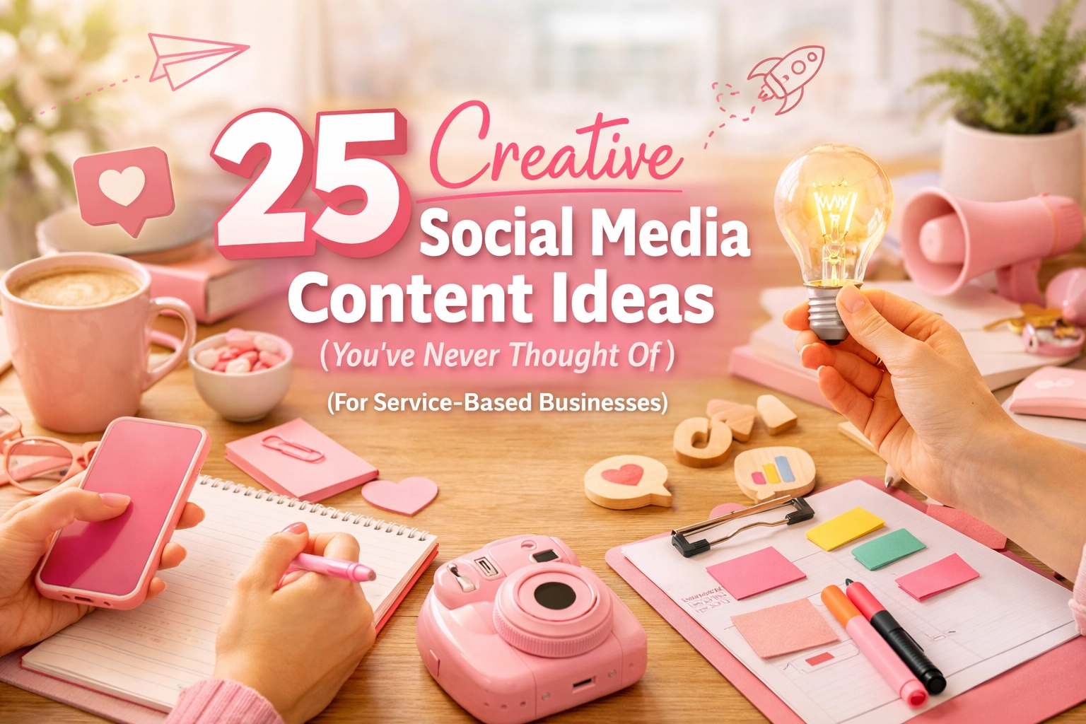 [HERO] 25 Creative Social Media Content Ideas You