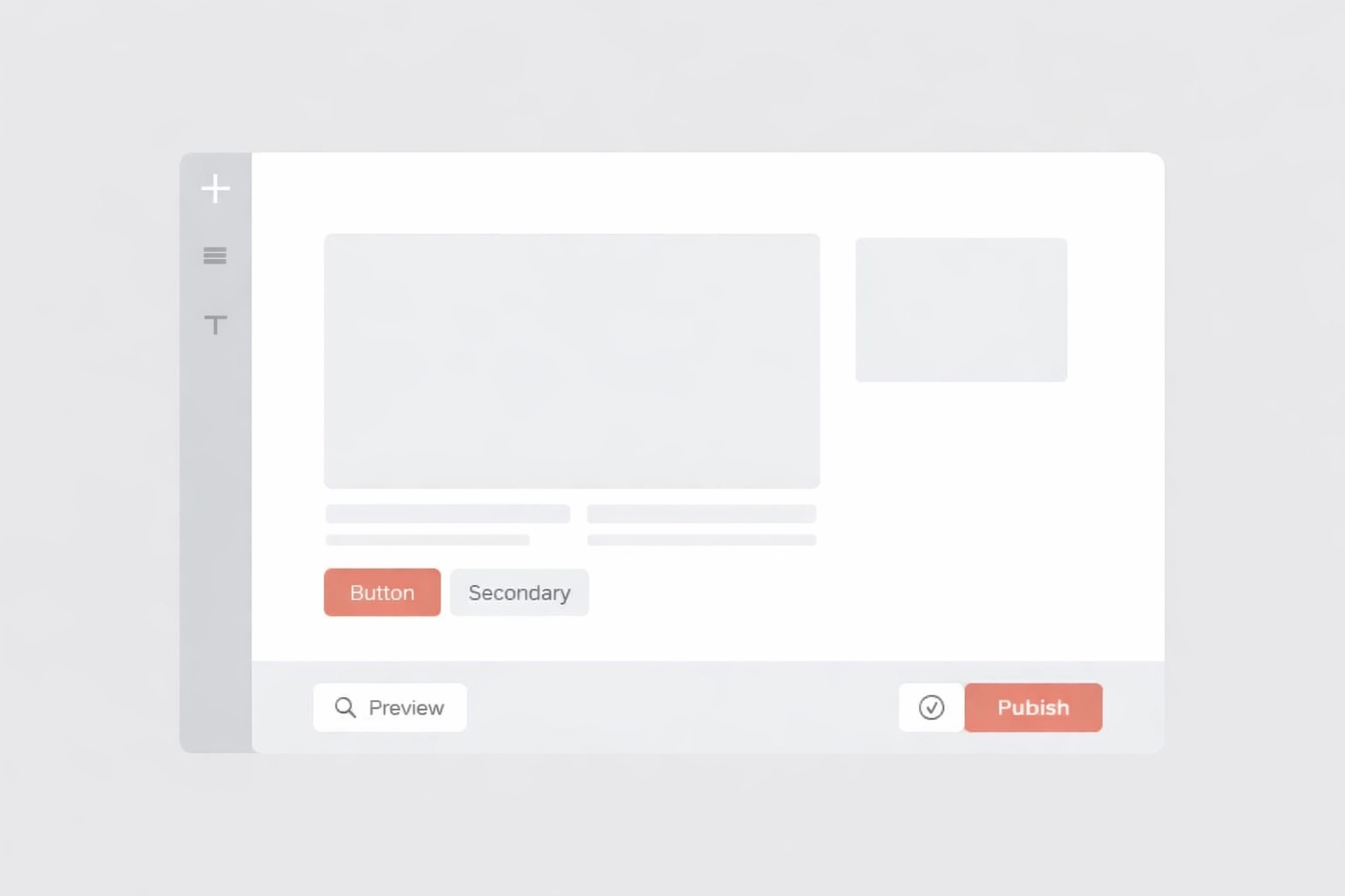 Weeny page builder dashboard showing landing page customization