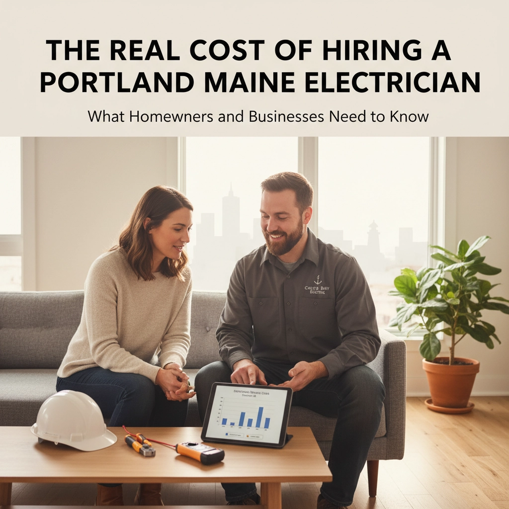 The Real Cost of Hiring a Portland Maine Electrician: What Homeowners and Businesses Need to Know