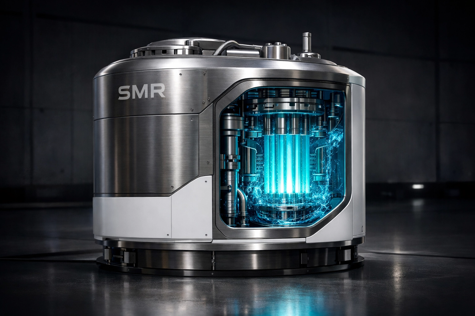 Modern small modular reactor SMR design highlighting innovation in the NRC Advanced Reactor Framework.