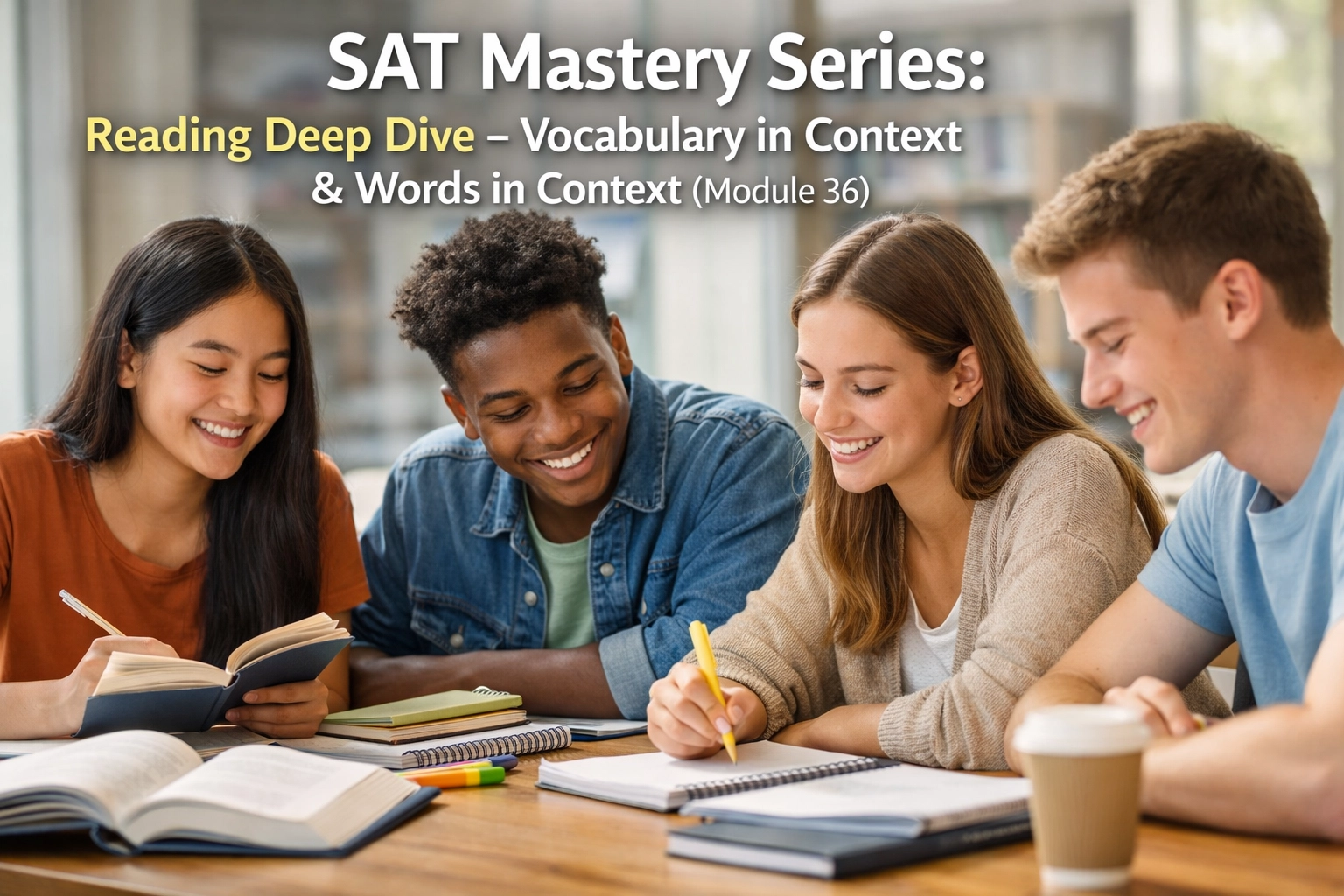 [HERO] SAT Mastery Series: Reading Deep Dive – Vocabulary in Context & Words in Context (Module 36)