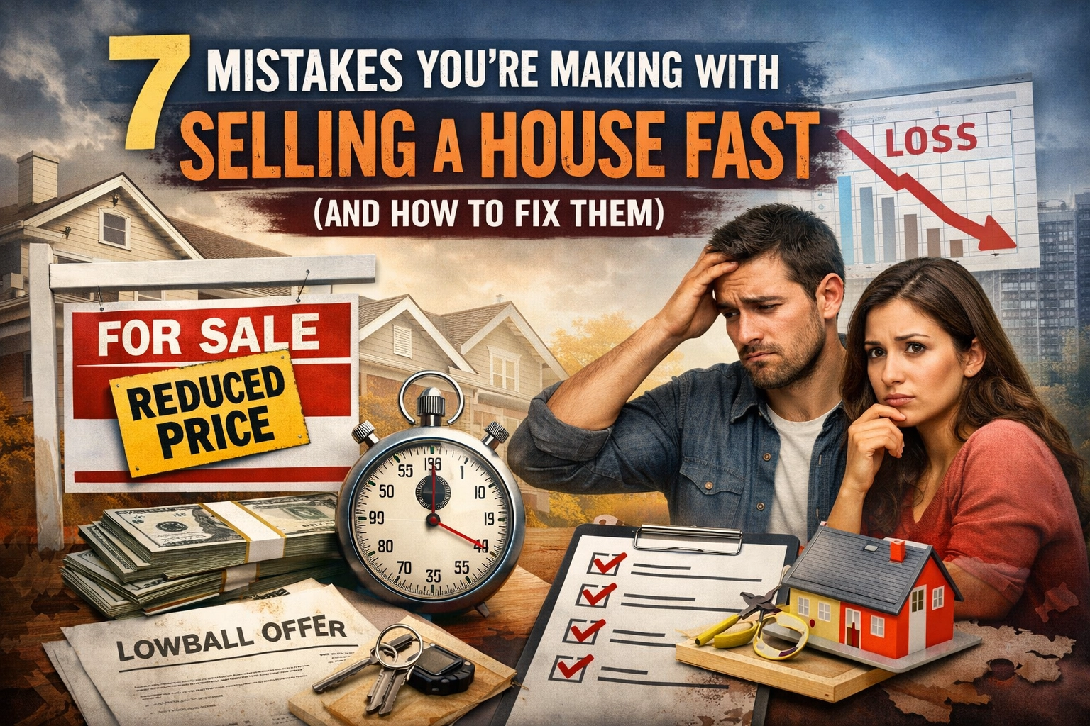 [HERO] 7 Mistakes You’re Making with Selling a House Fast (and How to Fix Them)