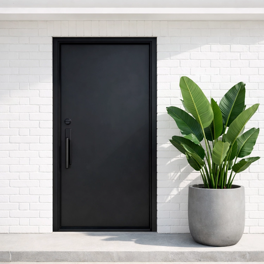 Sleek renovated home exterior in the 77040 zip code, highlighting Northwest Houston real estate value.