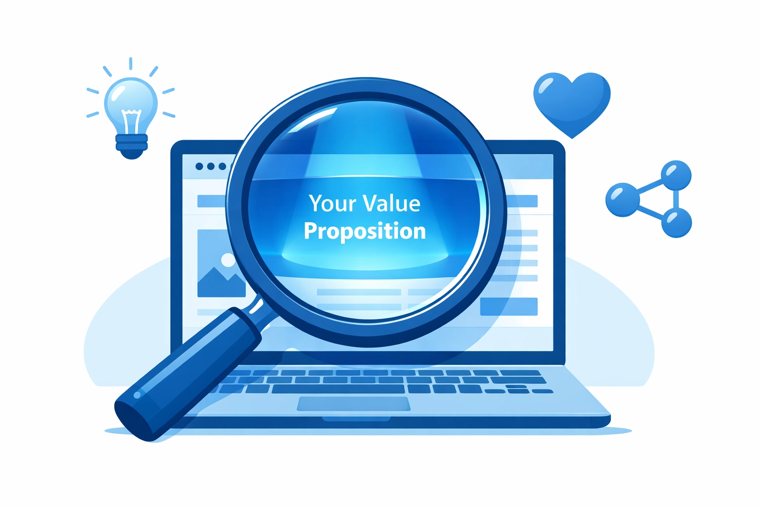 Analyzing website value proposition to improve landing page conversion rates