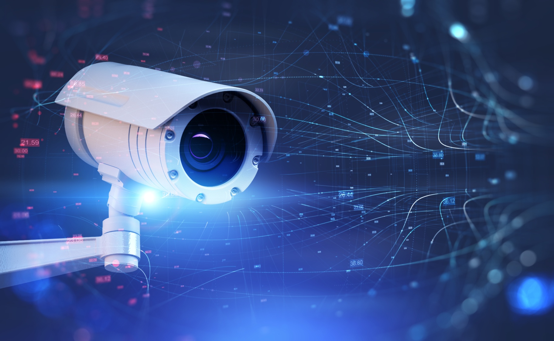 Modern Security Camera in Network Environment