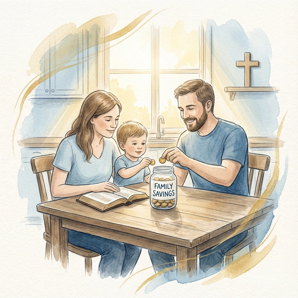 5 Ridiculously Simple Ways Christian Families Can Start Saving Money Today