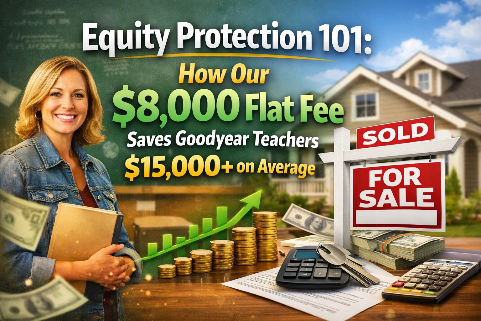 [HERO] Equity Protection 101: How Our $8,000 Flat Fee Saves Goodyear Teachers $15,000+ on Average