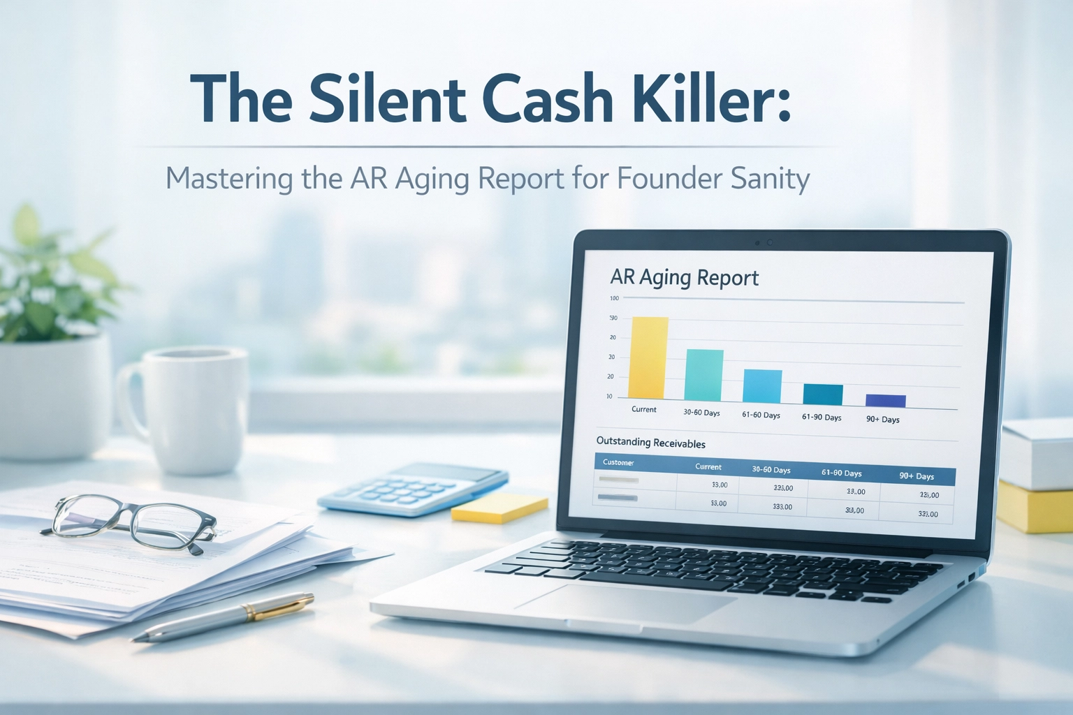 [HERO] The Silent Cash Killer: Mastering the AR Aging Report for Founder Sanity