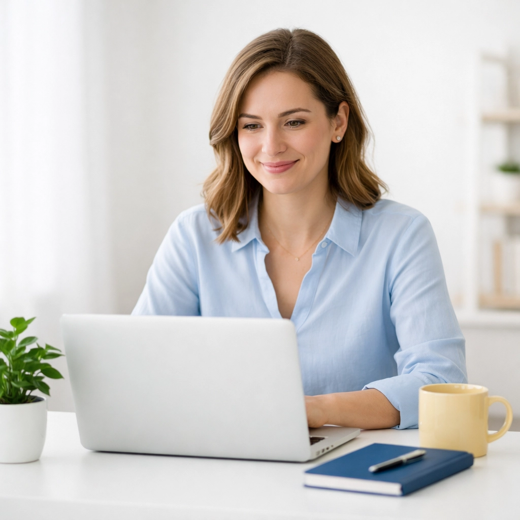 Nonprofit professional using automated stewardship tools to build long-term financial stability.