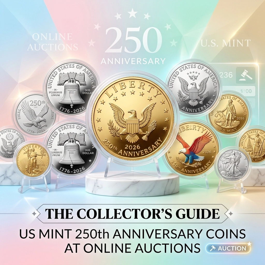 [HERO] The Collector’s Guide to US Mint 250th Anniversary Coins at Online Auctions