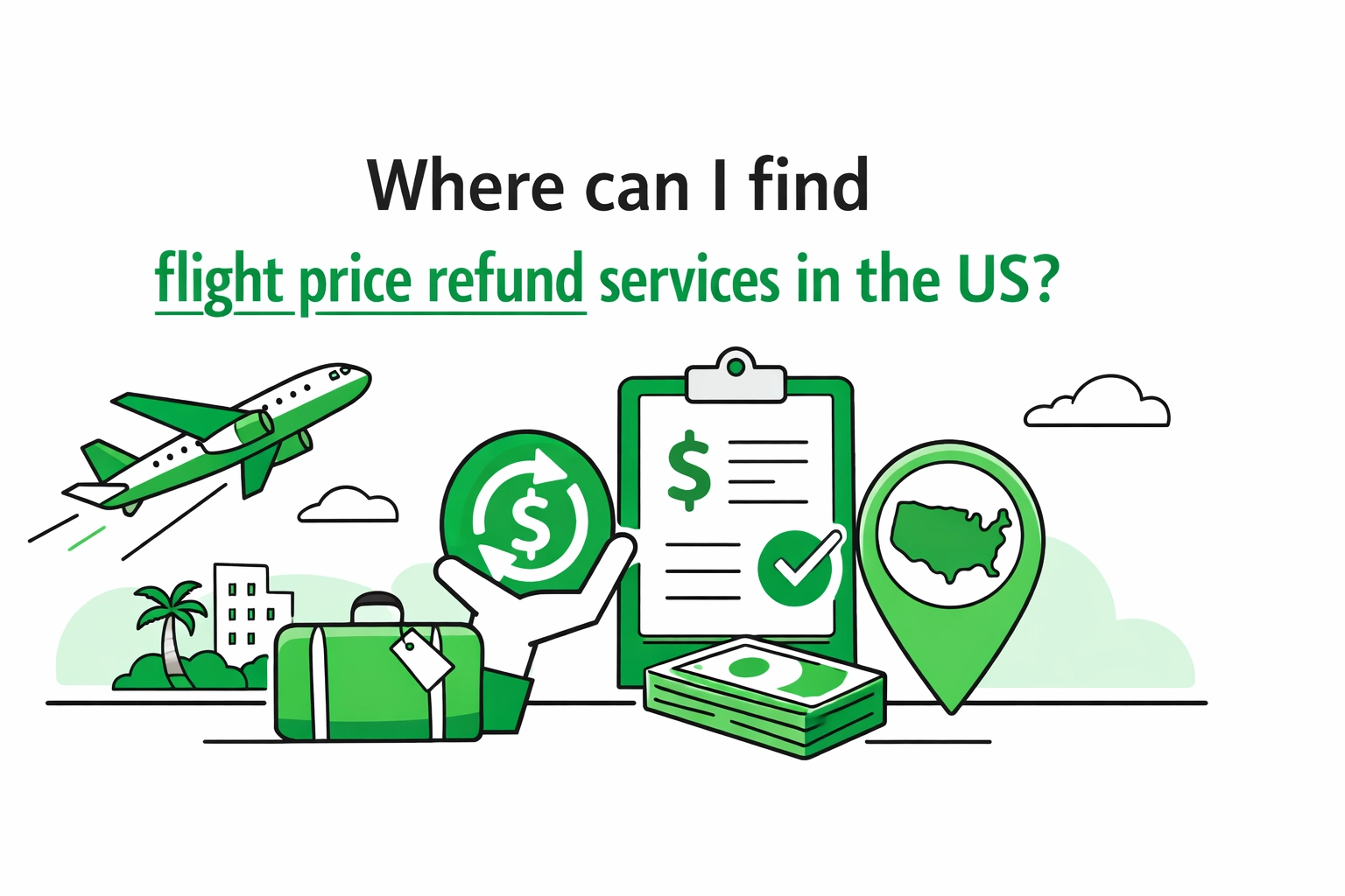 [HERO] Where can I find flight price refund services in the US?
