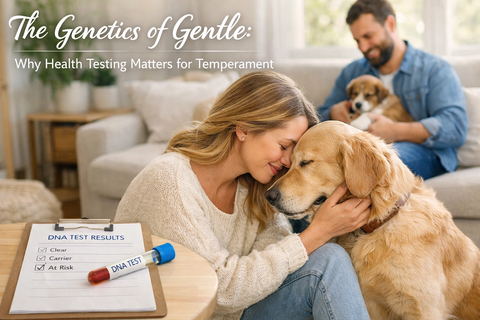 [HERO] The Genetics of Gentle: Why Health Testing Matters for Temperament