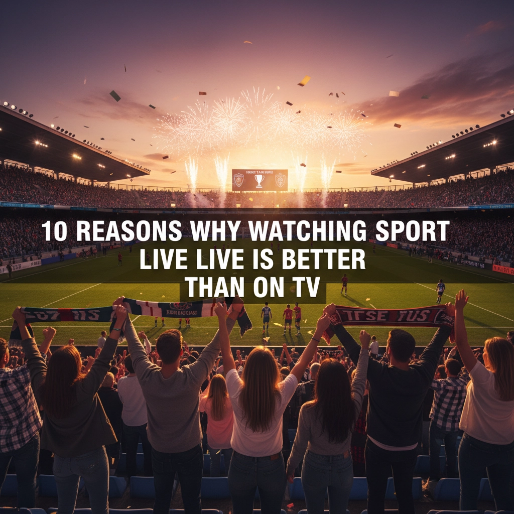 10 Reasons Why Watching Sport Live Is Better Than on TV
