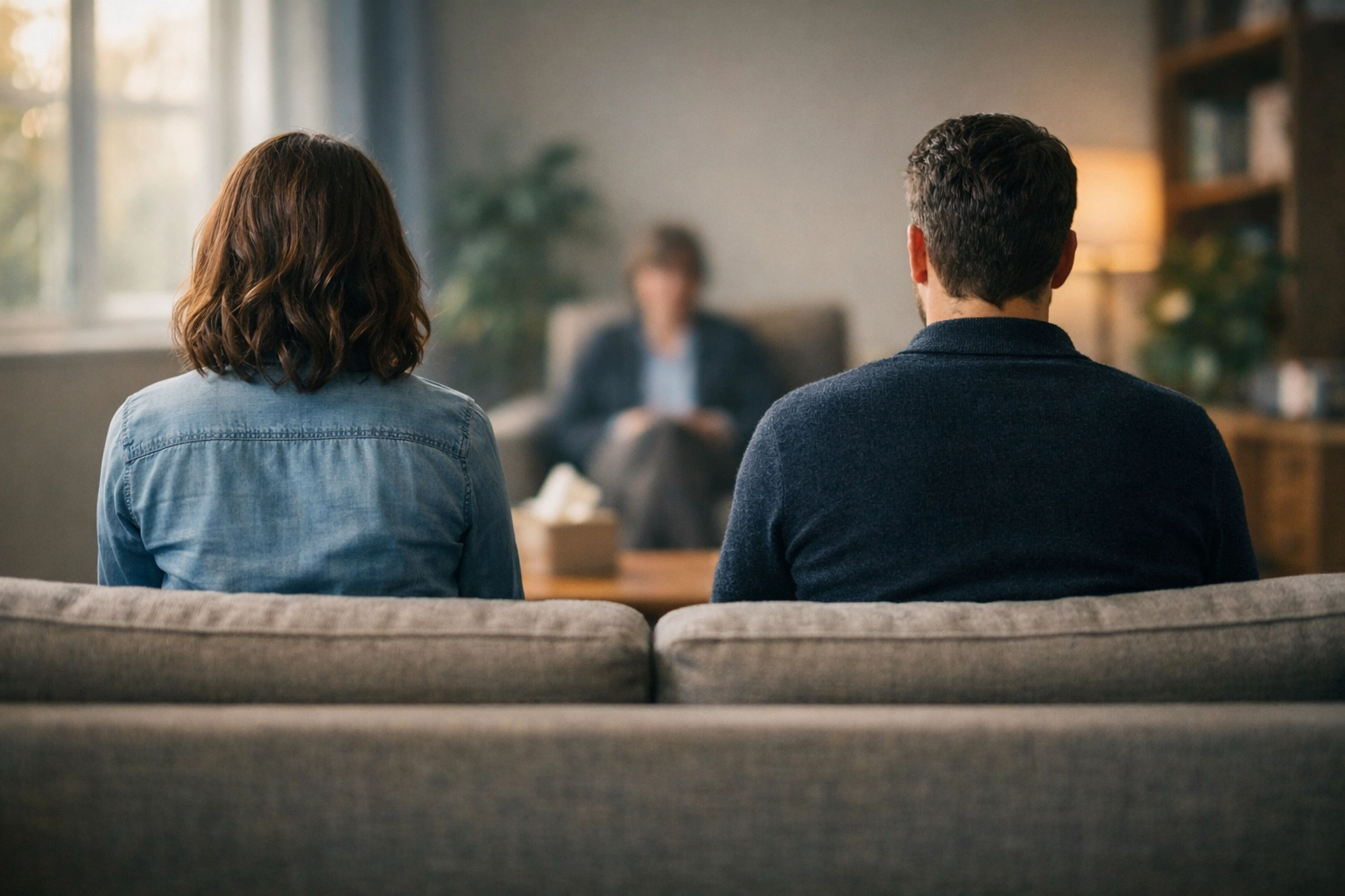 Struggling After Cheating? Sex Therapy vs. Relationship Counselling – Which Actually Works for Rebuilding Intimacy 2 Couple in relationship counselling session working through infidelity together