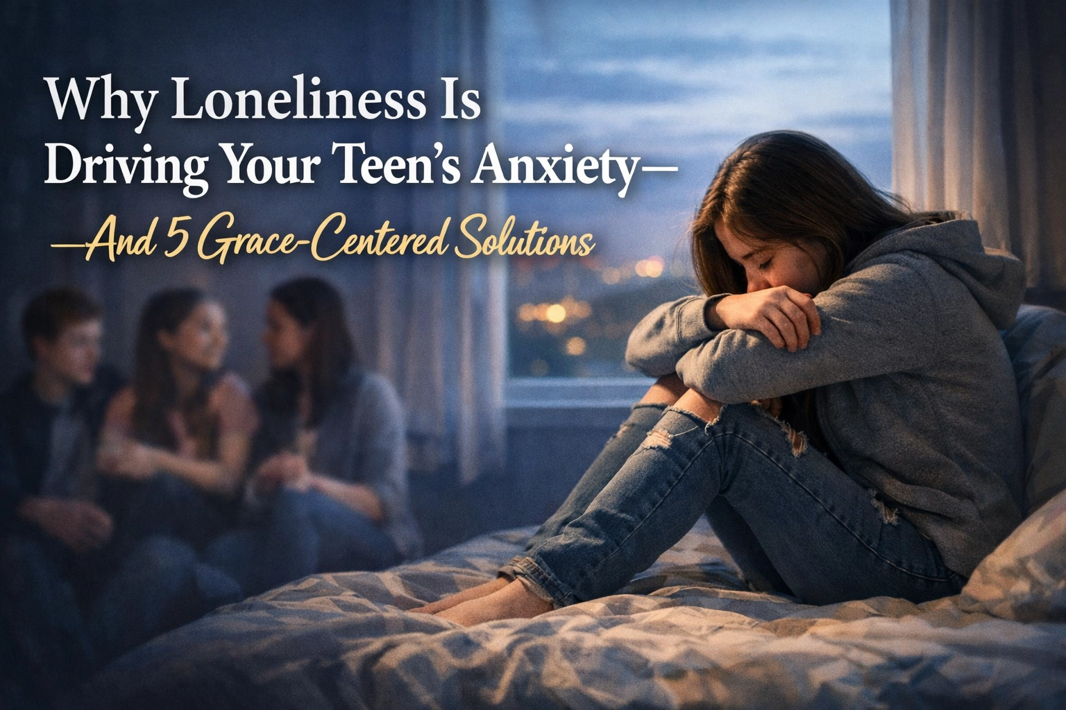 [HERO] Why Loneliness Is Driving Your Teen’s Anxiety, And 5 Grace-Centered Solutions