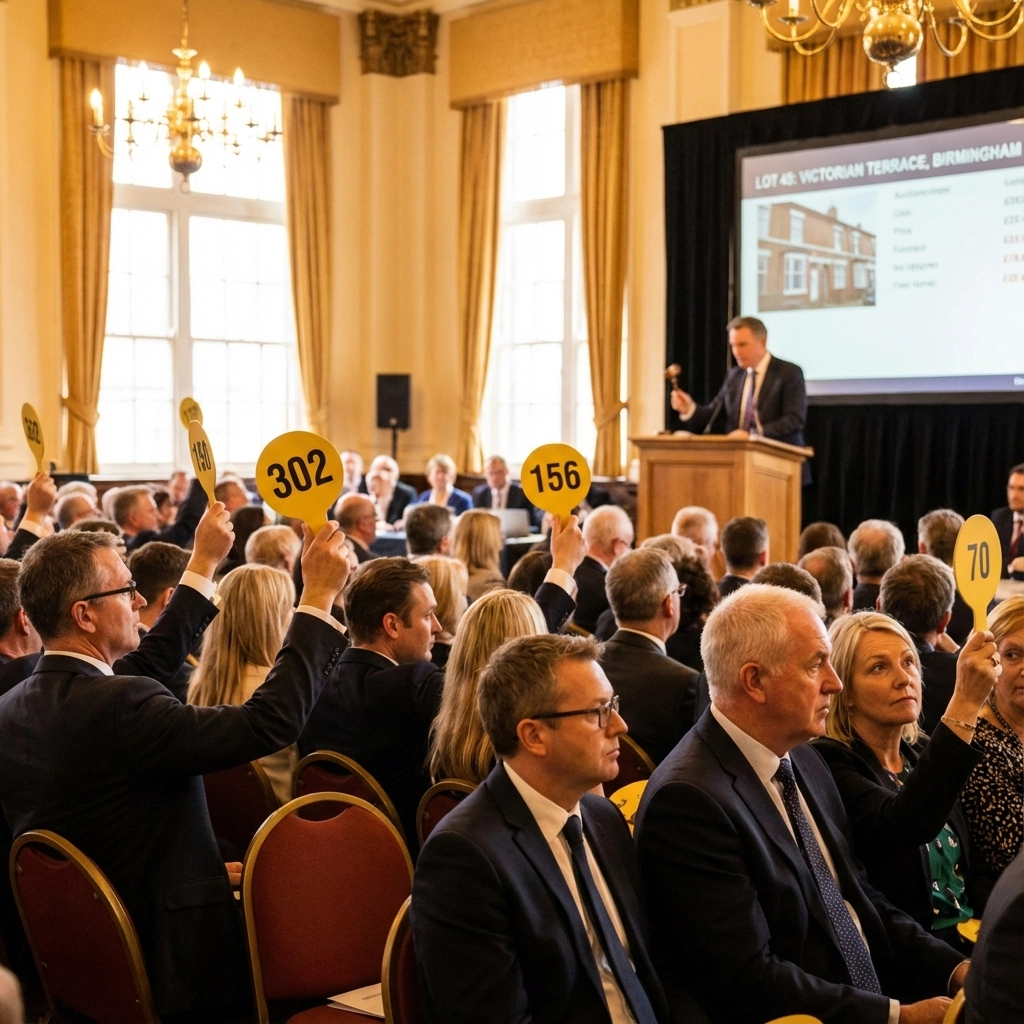 Regional UK property auctions — Manchester Birmingham Liverpool yields 7–9%